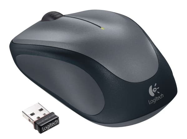 Logitech Trådlös mörkgrå mus (910-002203)