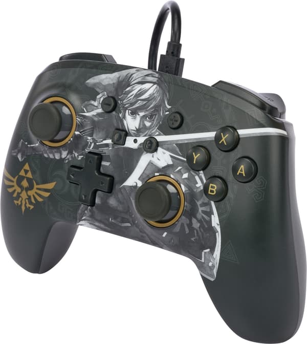 PowerA Förbättrad trådbunden handkontroll, Battle-Ready Link, Switch
