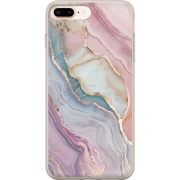 Mobildeksel til Apple iPhone 7 Plus med Marmor motiv
