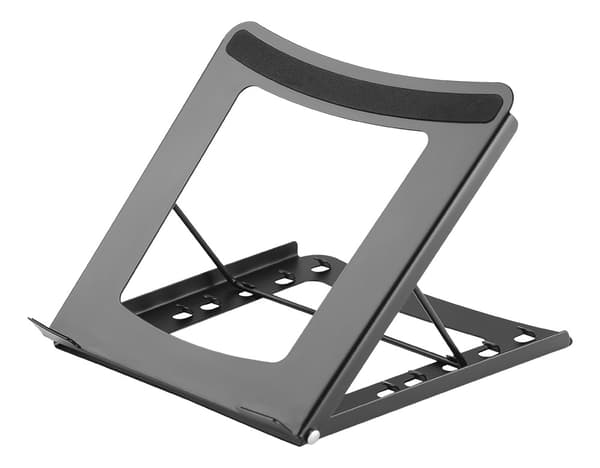 DELTACO Office, Foldable Laptop/Tablet Stand, 5 positions