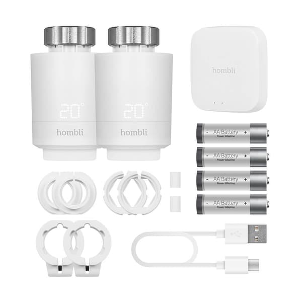Hombli Startsett med smarttermostat (2+BT-bro)