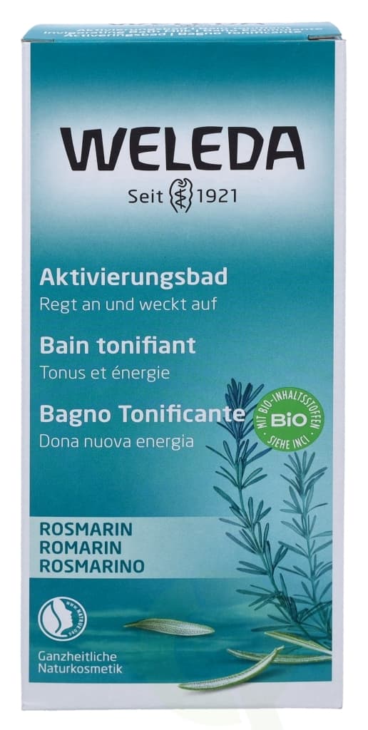 Weleda Rosemary Invigorating Bath Milk 200 ml