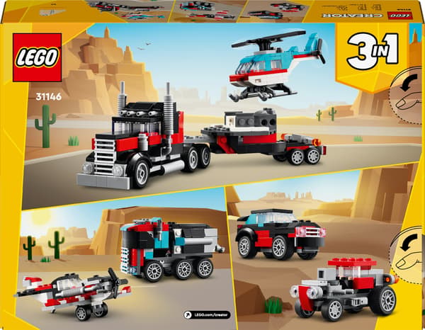 LEGO Creator 31146  - Flakbil med helikopter