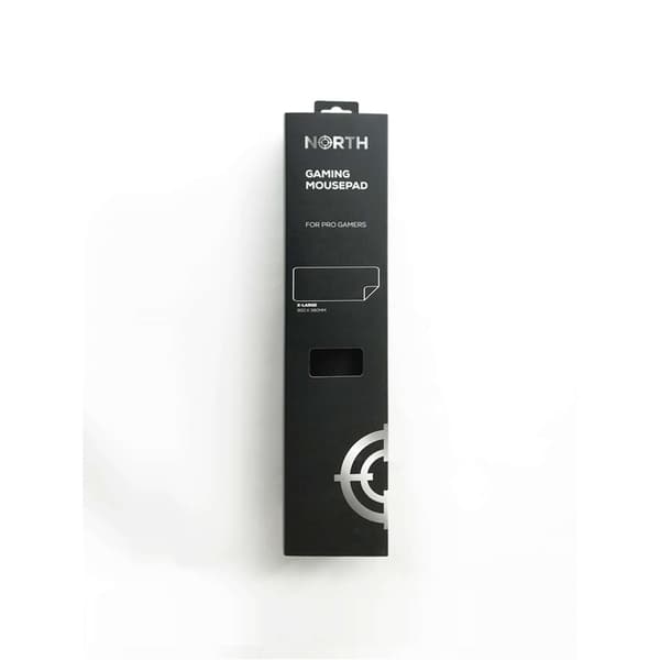 North Gaming Musemåtte Pro Sort X-Large 950x380mm