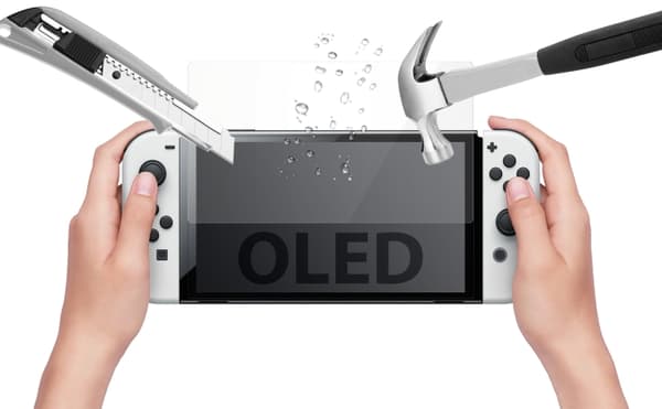 SuBsonic Switch Oled Super -näytönsuoja - karkaistu lasi 9H Hd