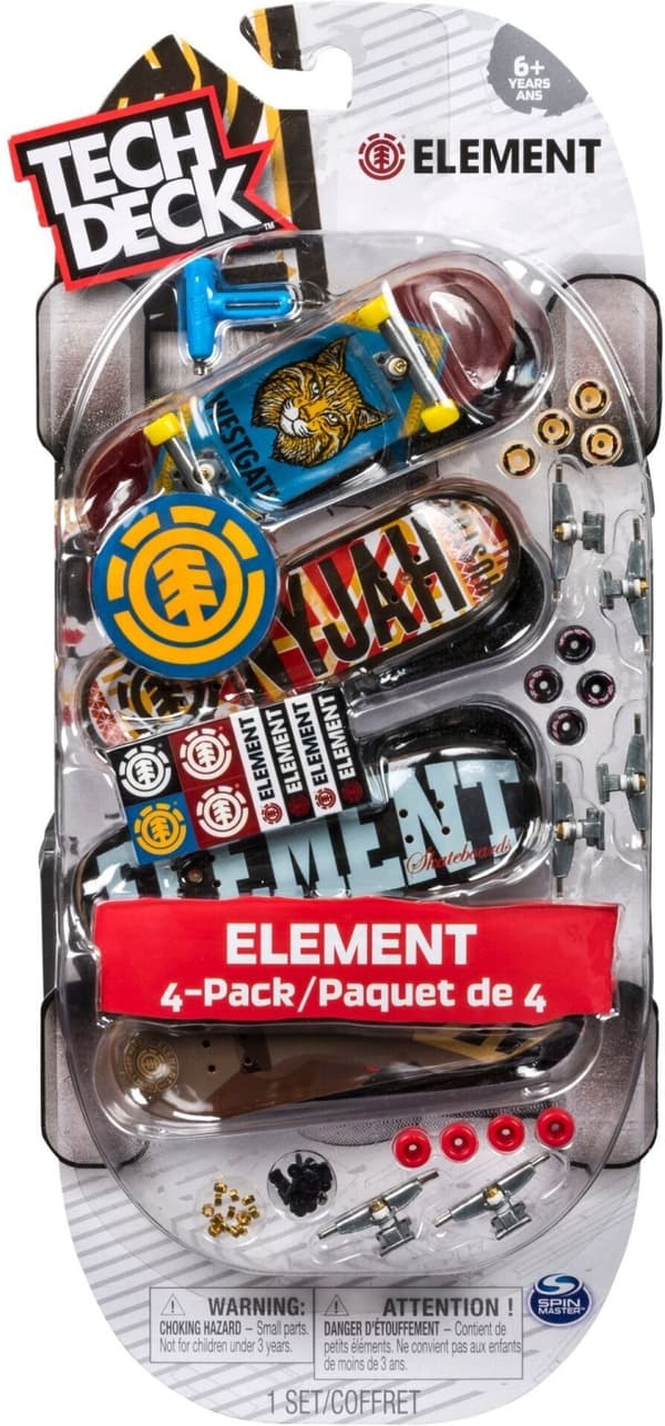 Tech Deck 4 stykker