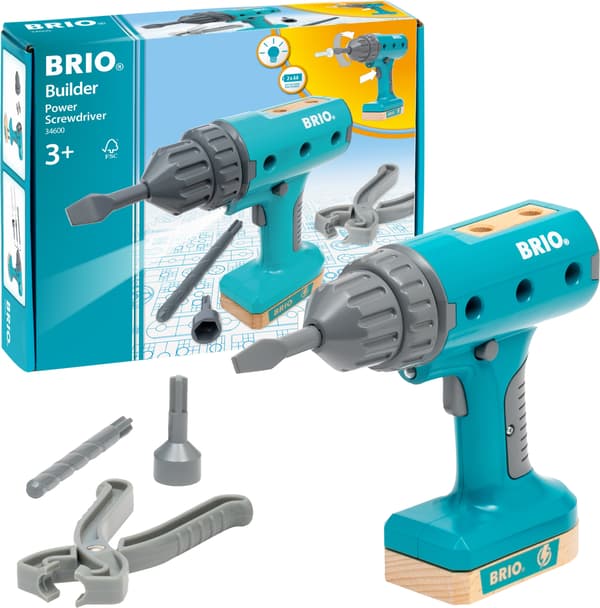 BRIO Builder 34600 -  Batteridriven skruvdragare
