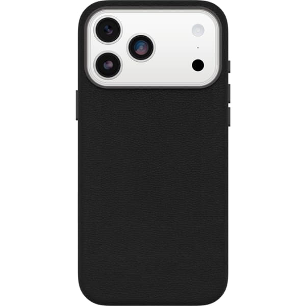 Otterbox Symmetry Cactus Leather Camera Control Iphone 17 Pro Max - Black
