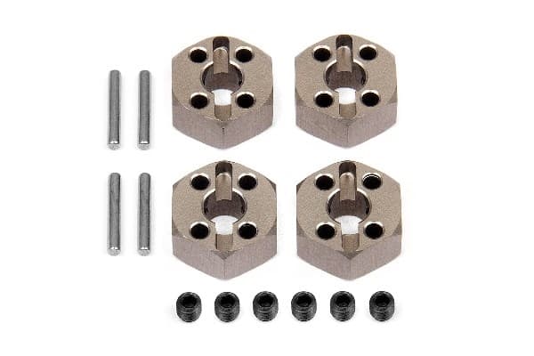 HPI Aluminum Locking Hex Wheel Hub (12Mm/4Pcs)