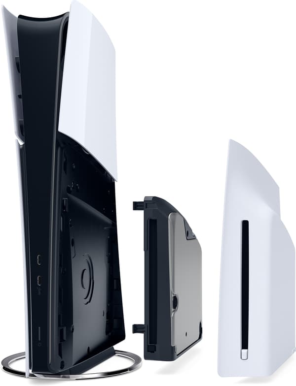 PLAYSTATION Sony 5 Slim - Diskstasjon (PS5) Blu-ray-diskstasjon