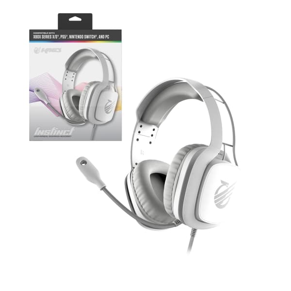 KMD Instinct universelt headset - hvid