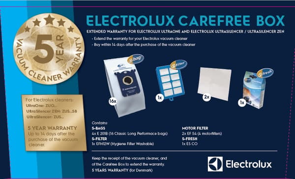 Electrolux CareFree Box EWB Electrolux