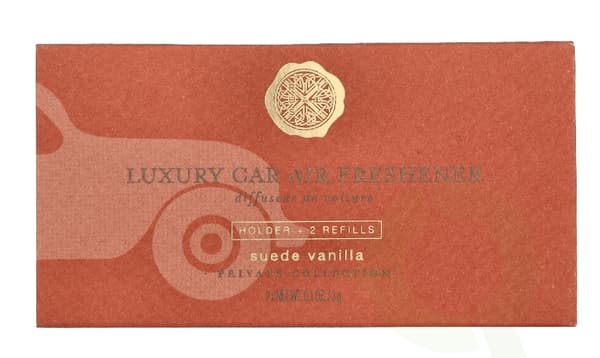 Rituals Suede Vanilla Car Perfume 6 g 2x3g