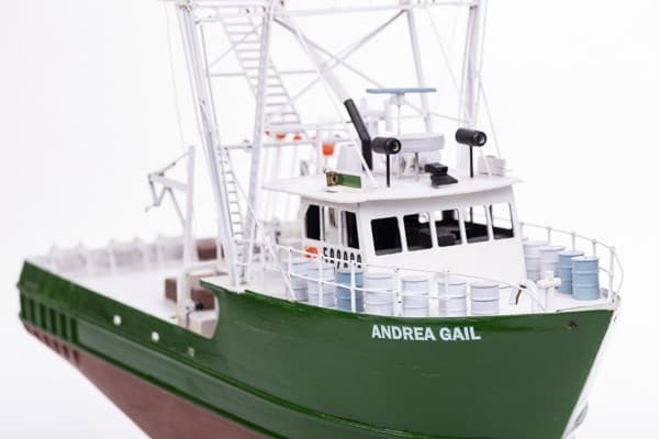 1:60 Andrea Gail - Skrog i tre