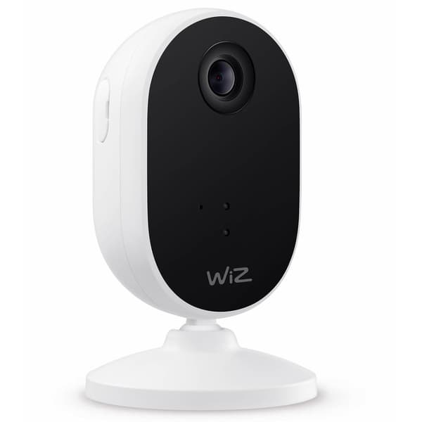 WiZ Startkit Övervakning och belysning Kamera + 3x Smart LED E27 Färg