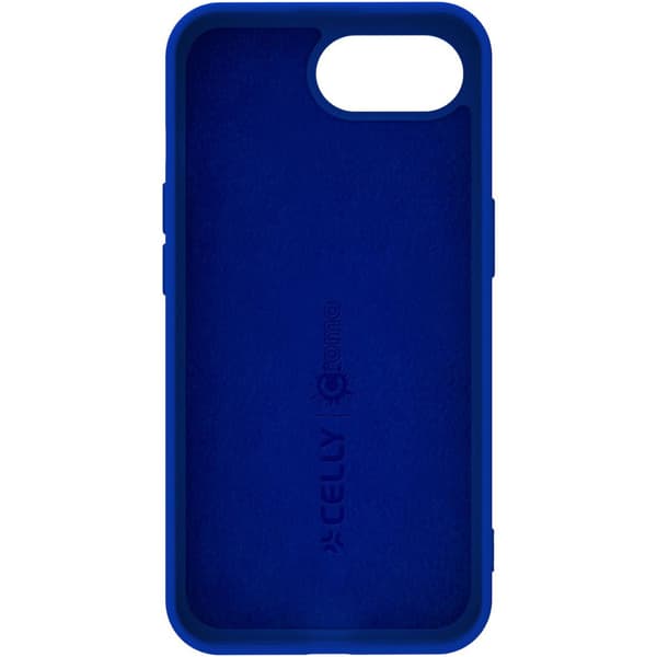 Celly Cromo Soft rubber case iPhone 17e / 16e Blå