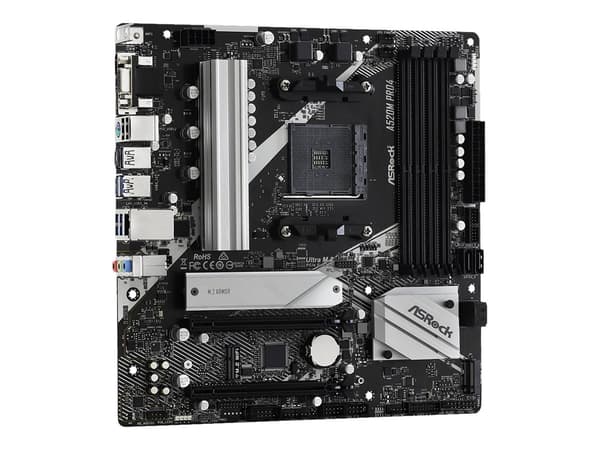 ASROCK A520M Pro4 Micro-ATX AM4 AMD A520