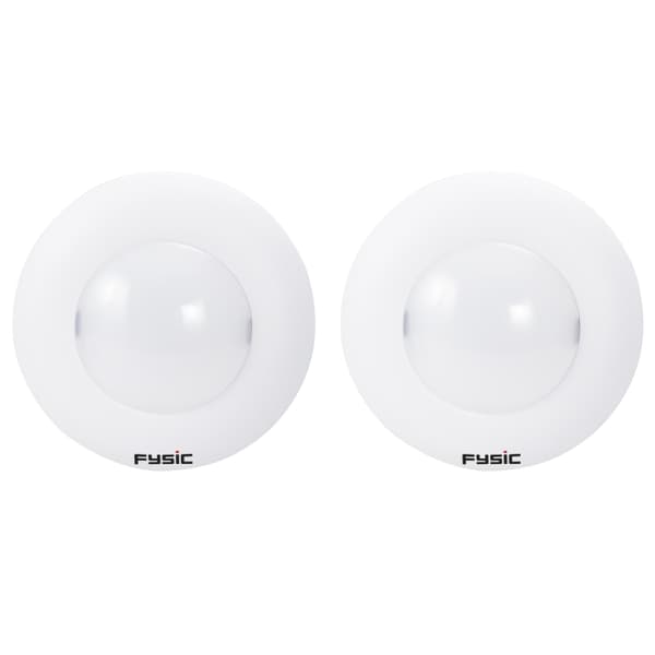 Fysic 2 LED-orienteringslys med fjernkontroll