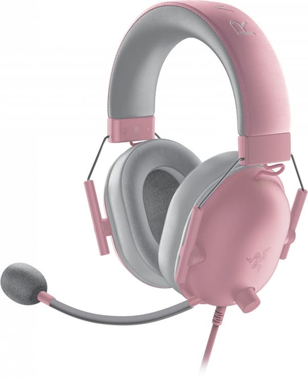 Razer Blackshark V2 X Gaming Headset, Rosa