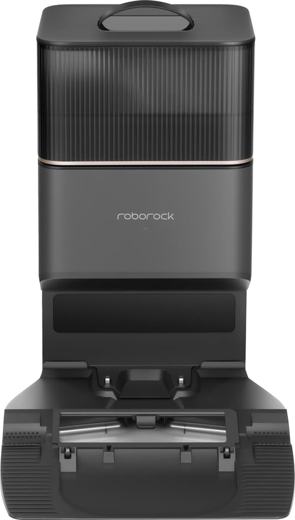 Roborock S8+ robot vacuum cleaner, black