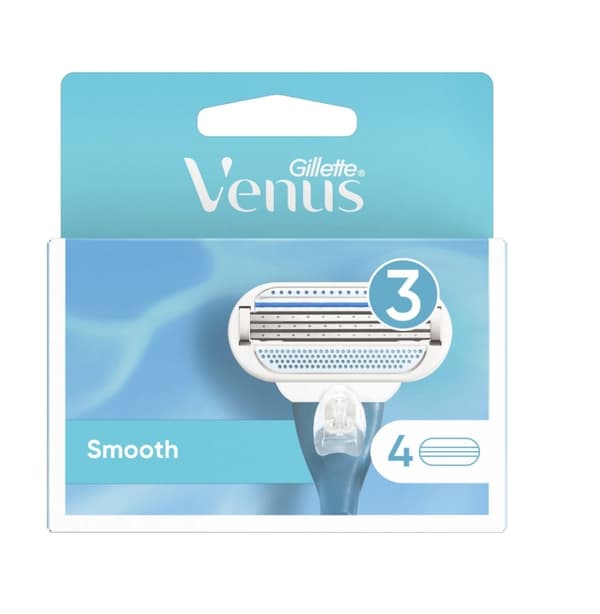 Gillette Venus släta blad 4-pack