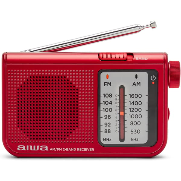 AIWA Lommeradio med FM/AM Red