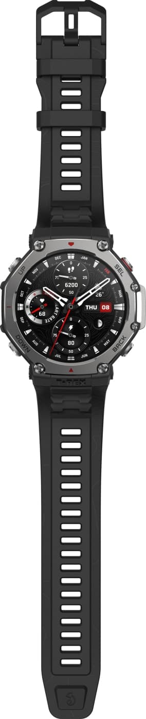 Amazfit T-Rex 3 smartwatch, 48,5 mm, sort