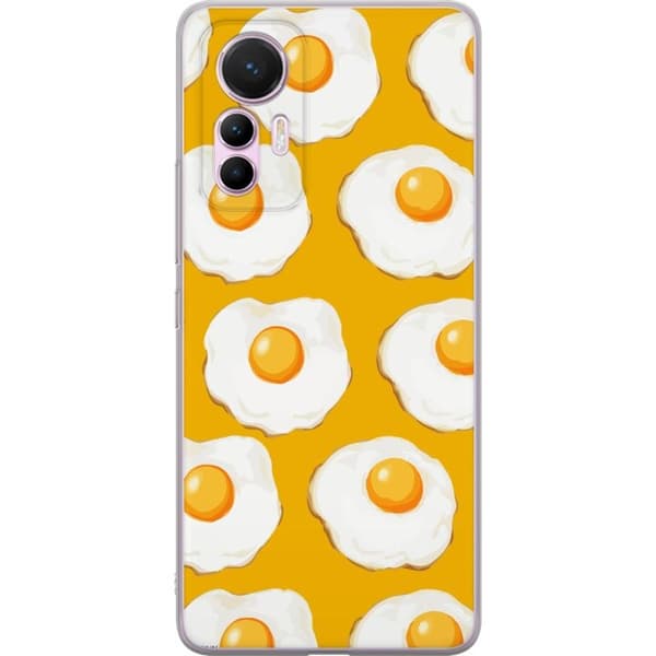 Mobildeksel til Xiaomi 12 Lite med Stekt egg motiv