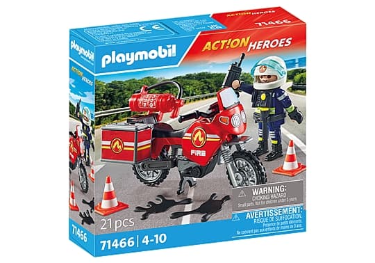 Playmobil Brannbil og oljeutslipp (71466)