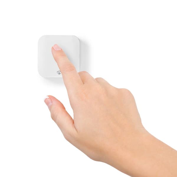 Nedis SmartLife Strömbrytare | Väggfäste | Android™ / IOS | Plast | Vit