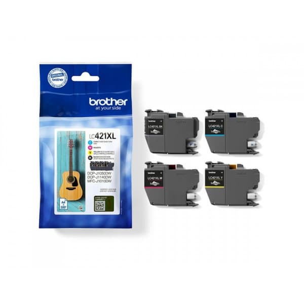Brother Musteet LC421XLVAL LC-421XL Multipack