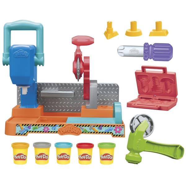 Play-Doh leikkisetti Stamp'n Tool -penkki