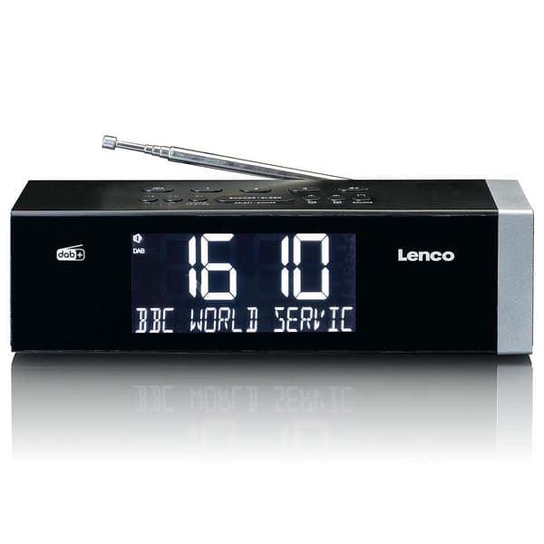 Lenco DAB+ FM-klokkeradio med Bluetooth