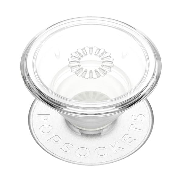 POPSOCKETS Clear Irrotettava Grip Telinetoiminnolla