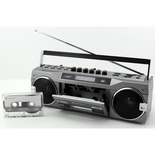 Soundmaster Retro kassettradio med Bluetooth