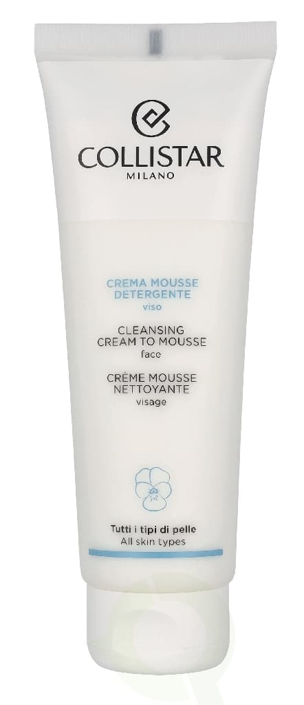 Collistar Cleansing Cream To Mousse 125 ml