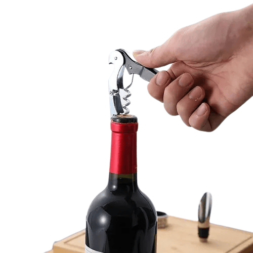 Kit værktøj til vin, 5 tilbehør