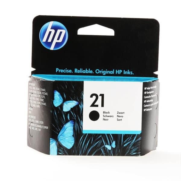 HP Bläck C9351AE 21 Svart