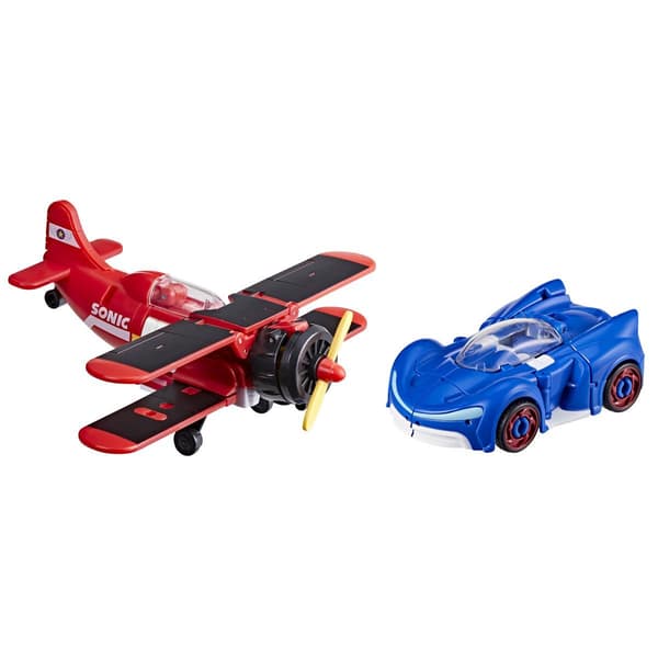 Transformers Collaborative Sonic The Hedgehog, Wingtail & Blue Booster