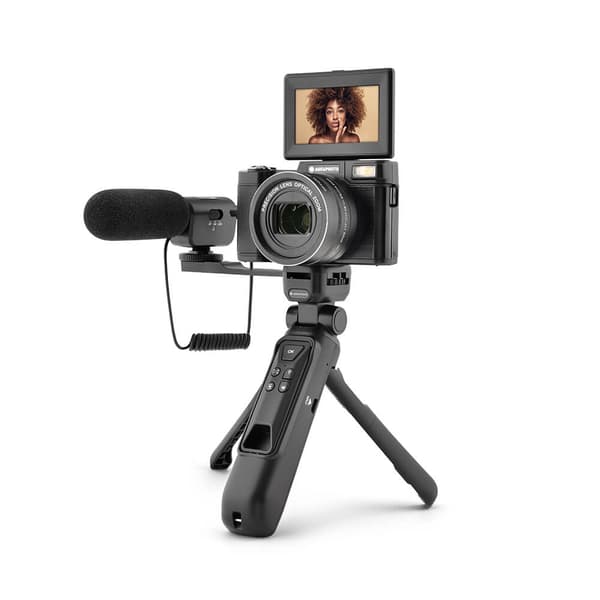 Agfa Vlogging Kamera Realishot 5x Optisk Zoom
