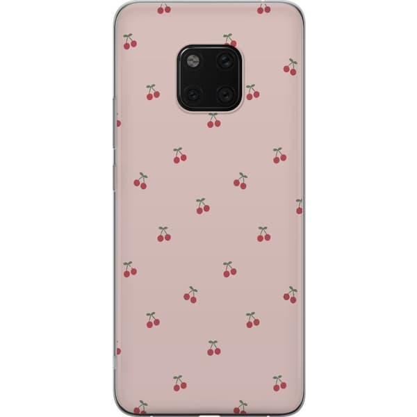Mobildeksel til Huawei Mate 20 Pro med Kirsebær motiv
