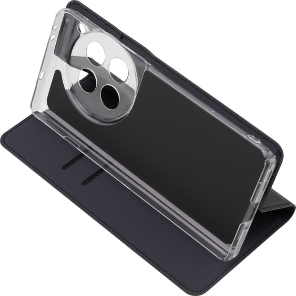 FoneKit BookCase beskyttelsesetui, OnePlus 12, sort
