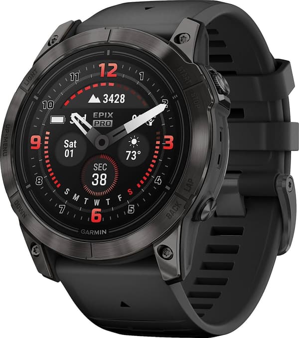 Garmin Epix Pro (2. generation) 51 mm Sapphire Edition, Carbon Grey