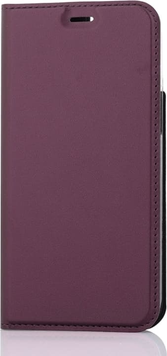 Wave BookCase skyddsfodral, iPhone 12 / 12 Pro, Smoky Sangria
