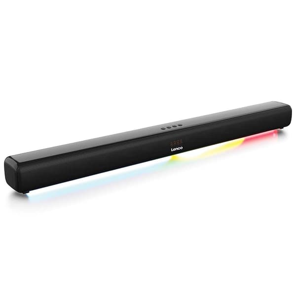 Lenco Lydplanke 85 cm 40 W Bluetooth® HDMI LED-lys