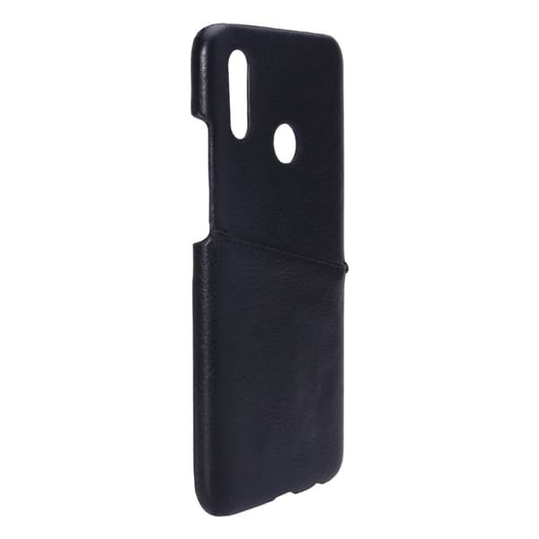 Onsala Mobilskal Läder Svart - Huawei P30 Lite