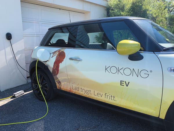 Kokong Ev Zen-oplader, fjordblå