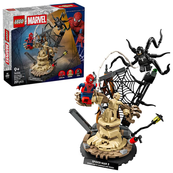 LEGO Superhelte – Episk kamp: Spider-Man mod Sandman (76334)