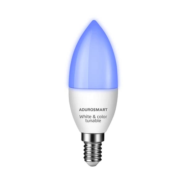 Adurosmart Lampe E14 RGBW Dimbar Zigbee