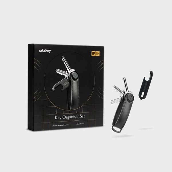 Orbitkey Key Organizer Hybrid Läder + Multi-Tool v2 Set